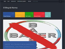 Tablet Screenshot of elblogdenorma.com